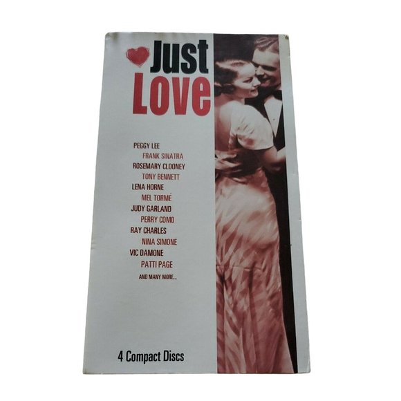Just Love CD: 4 Compilation CDs, SINATRA, GARLAND, PEGGY LEE ROSEMARY CLOONEY... - Picture 1 of 7